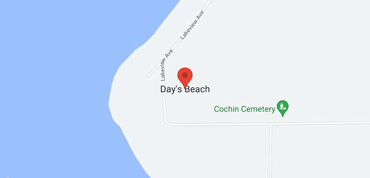 map of Parcel B-Behind Days Beach